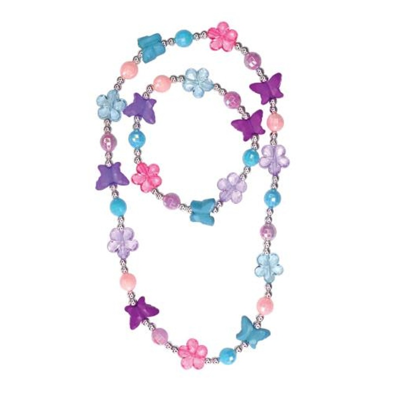 Creative Education Flutter Me Necklace and Bracelet Set