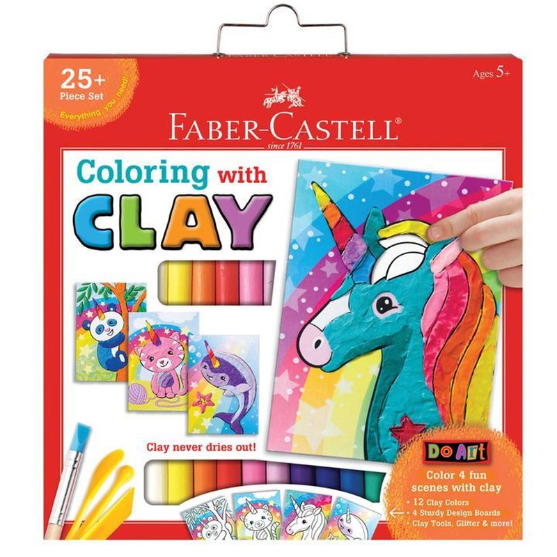 Faber Castell Do Art Coloring With Clay