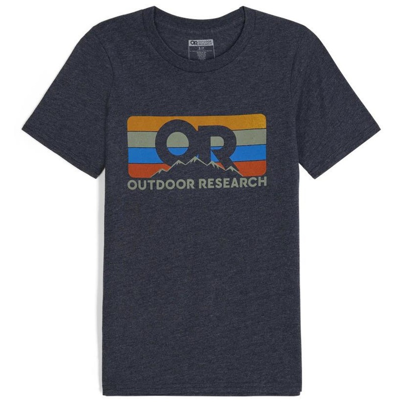 Outdoor Research Advocate Stripe T Shirt – Dark Navy