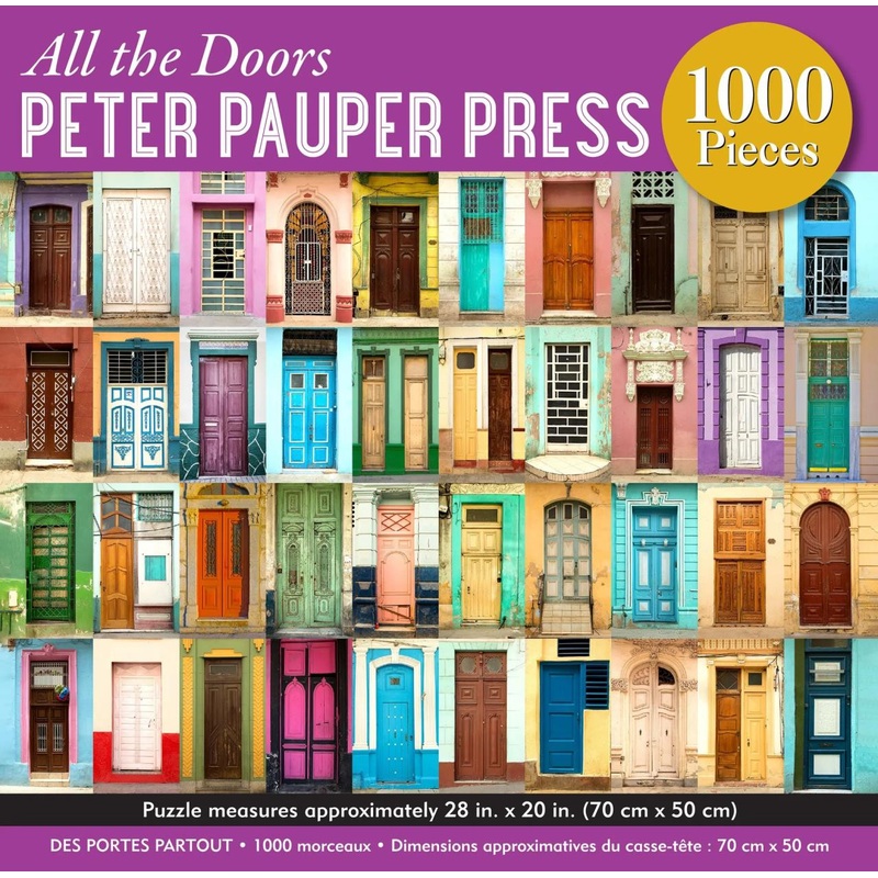 Peter Pauper All The Doors 1000pc Puzzle