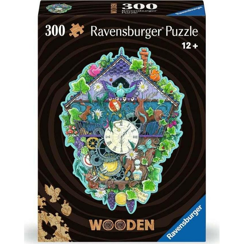 Ravensburger Wood: Cuckoo Clock – 300 pc. Puzzle