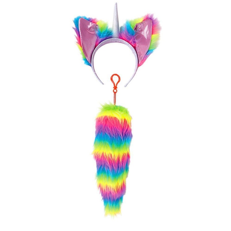 Toy Network 12″ Unicorn Headband & Tail Set
