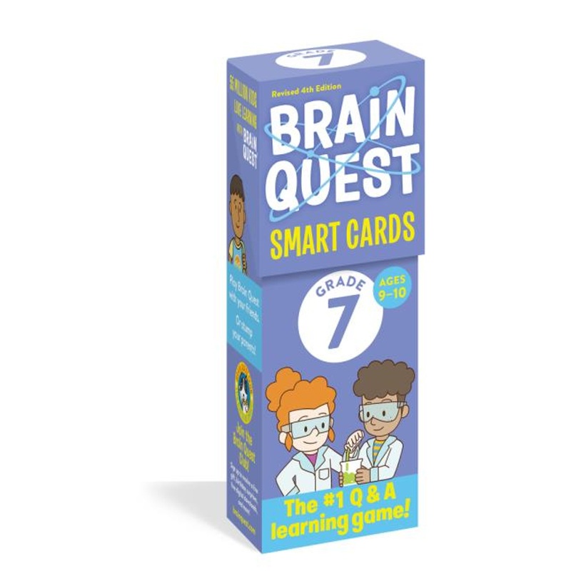 Workman Publishing Brain Quest Smart Cards: 7th Grade