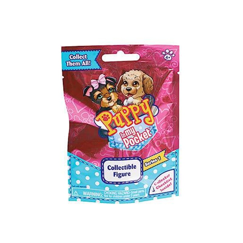 Everest Toys Assorted Puppy In My Pocket Collectible Figure