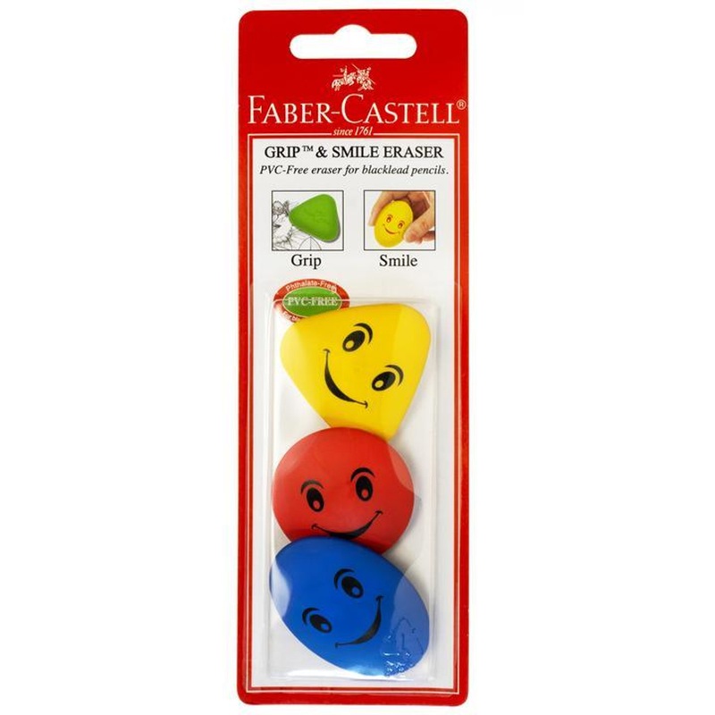 Faber Castell 3ct Grip Smile Eraser