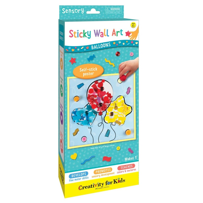 Faber Castell Sticky Wall Art Balloons