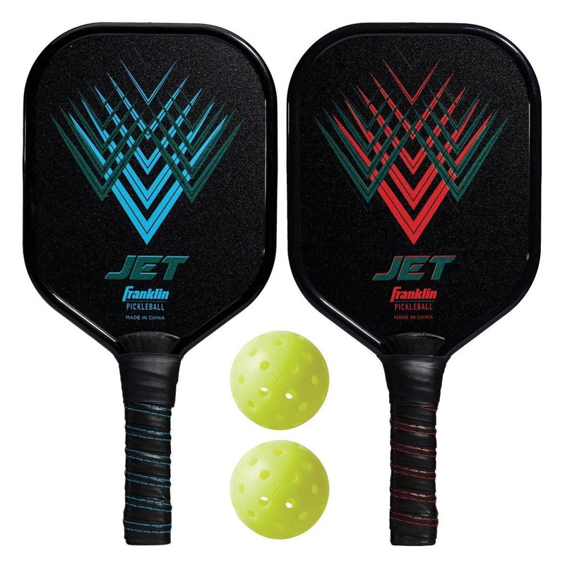 Franklin Sports Jet 2 Player Aluminum Paddle Set