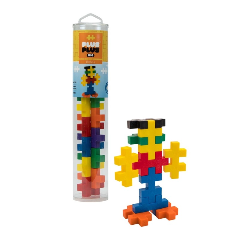 Plus Plus Big 15pc Tube Basic
