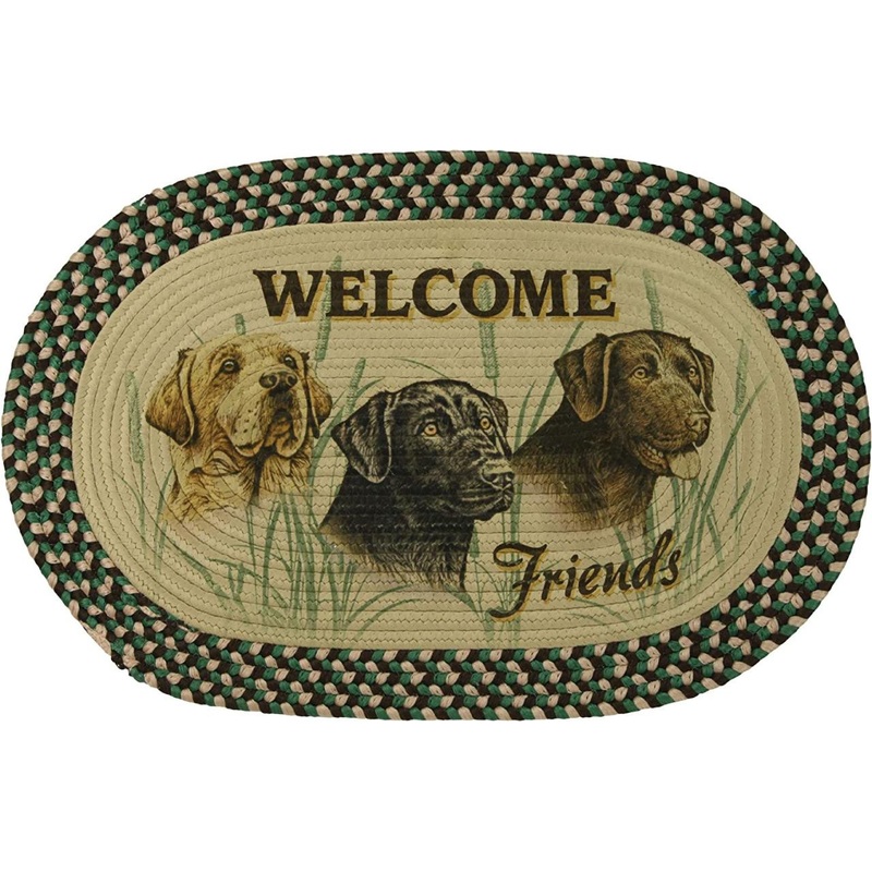 Rivers Edge Products Lab Braided Rug