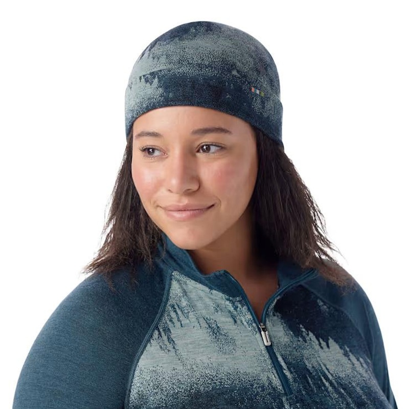 Smartwool Thermal Merino Reversible Beanie – Twilight Foggy Pines
