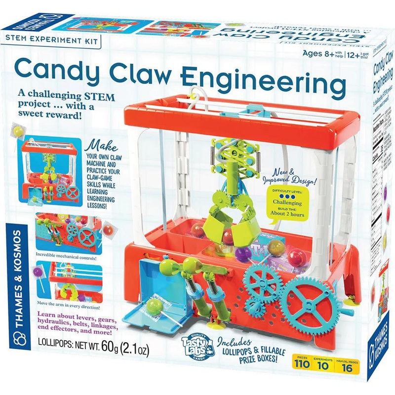 Thames & Kosmos Candy Claw Engineering – Arcade Game Maker Lab