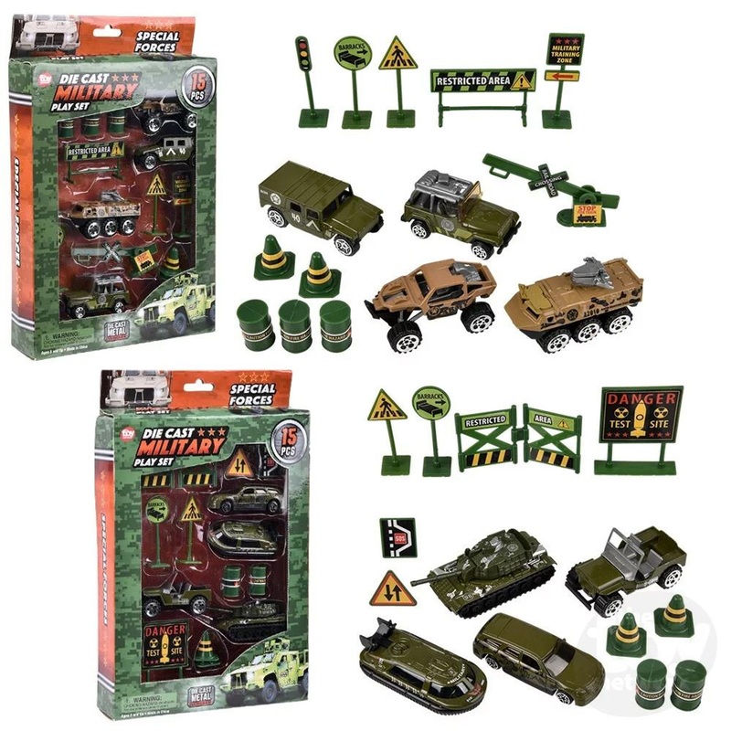 Toy Network Die Cast Military Play Set