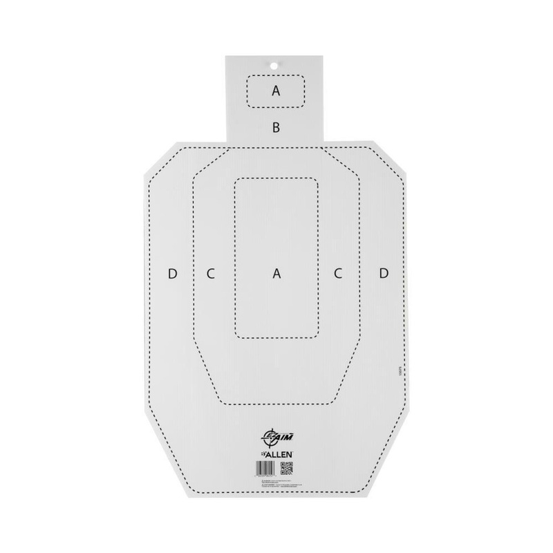 Allen Co, Inc. EZ Aim Coroplast IPSC Silhouette Shooting Target