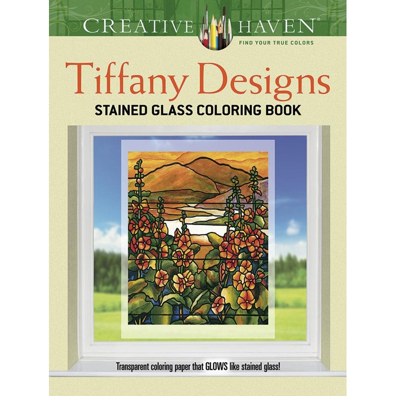 Dover Publications Tiffany Design Coloring Book