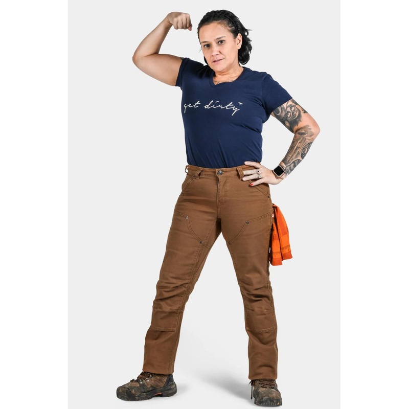 Dovetail Britt Utility Pant Saddle Brown