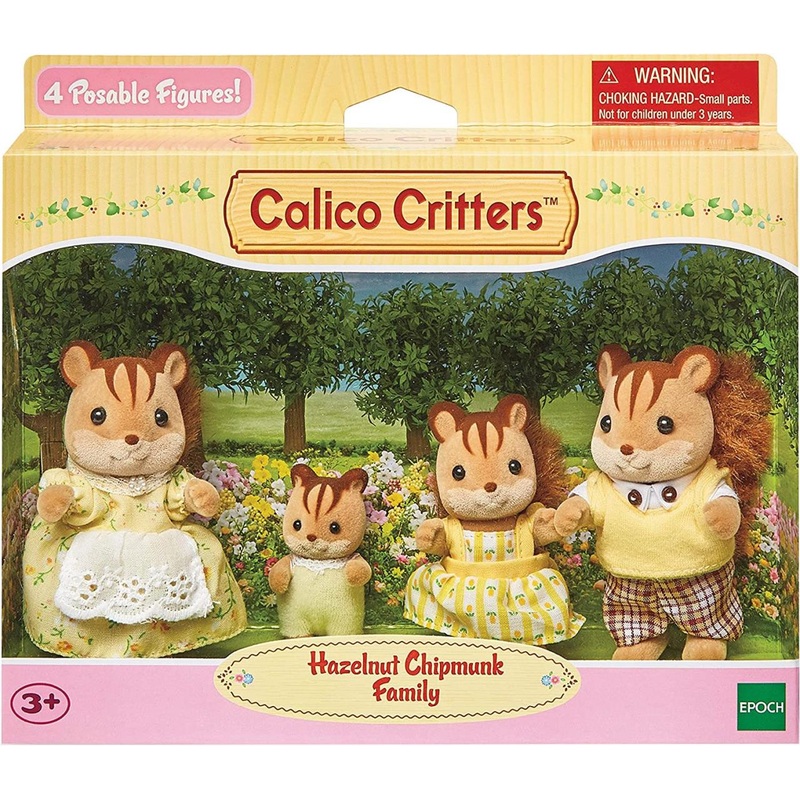 Epoch Everlasting Chipmunk Family