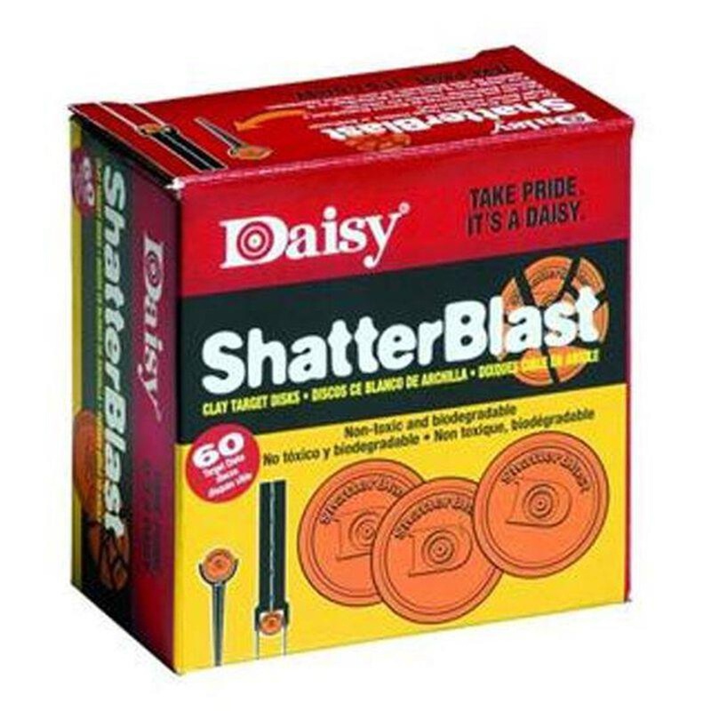 Daisy ShatterBlast Targets Clay 60 Pack