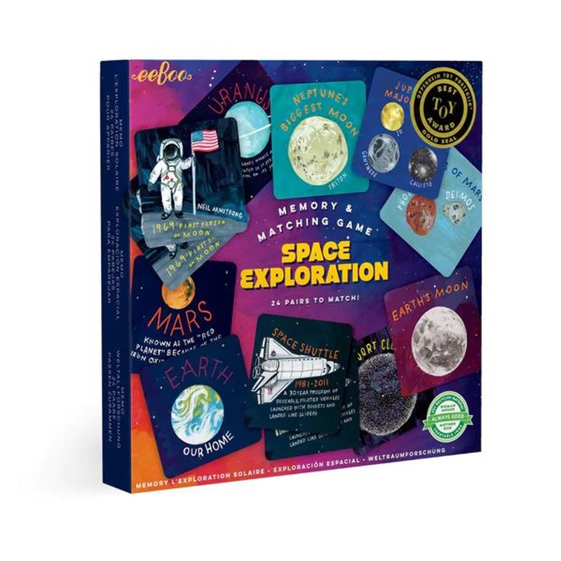 Eeboo Space Exploration Memory Game