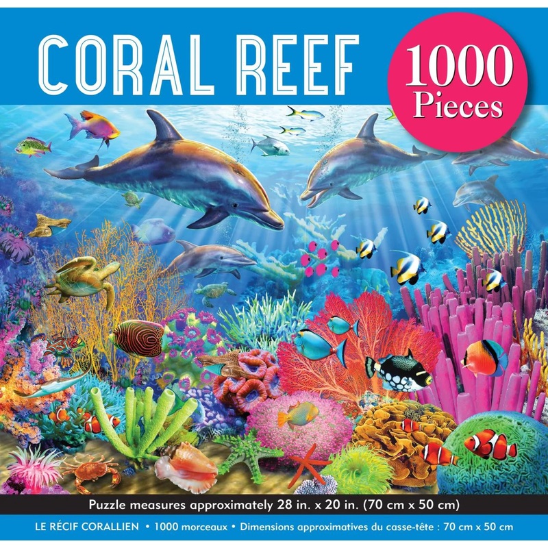 Peter Pauper Coral Reef 1000pc Puzzle