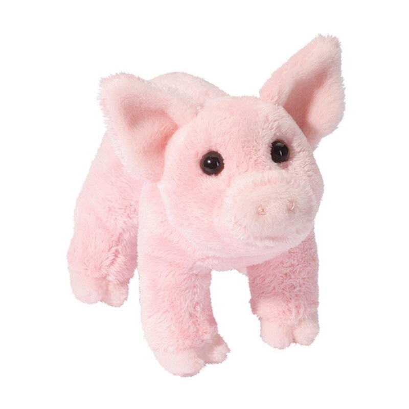 Douglas Co. Buttons Pink Pig