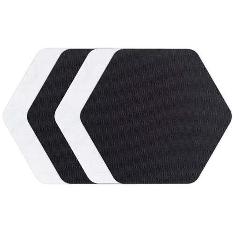 Gear Aid Inc. Tenacious Tape Hex Patches – Black and Clear