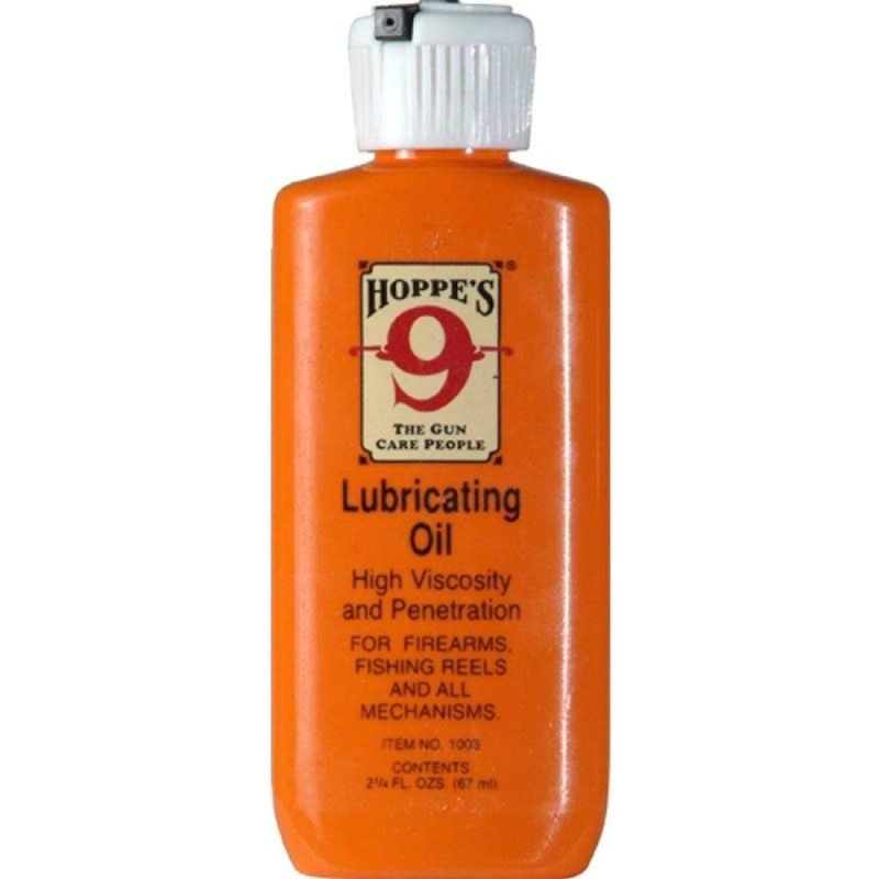 Hoppes #9 Flip Top High Viscosity Lubricating Gun Oil Squeeze Bottle 2.25 Ounce