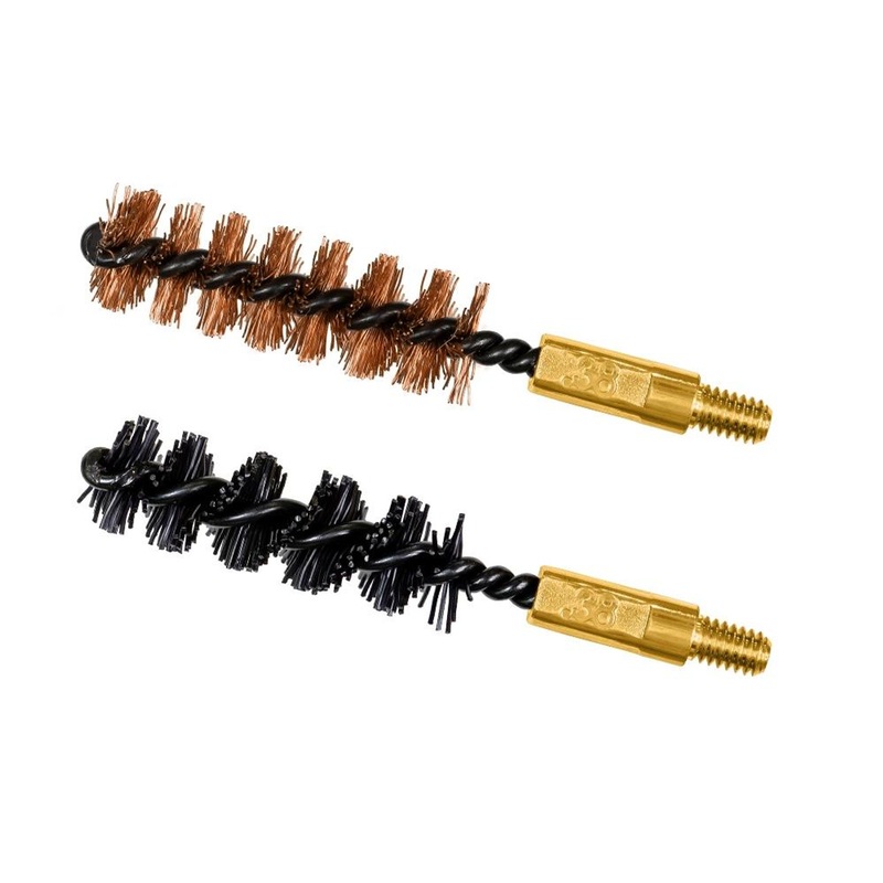 Otis Technology, Inc 9mm /.38 Pistol Bronze And Nylon Bore Brush Set