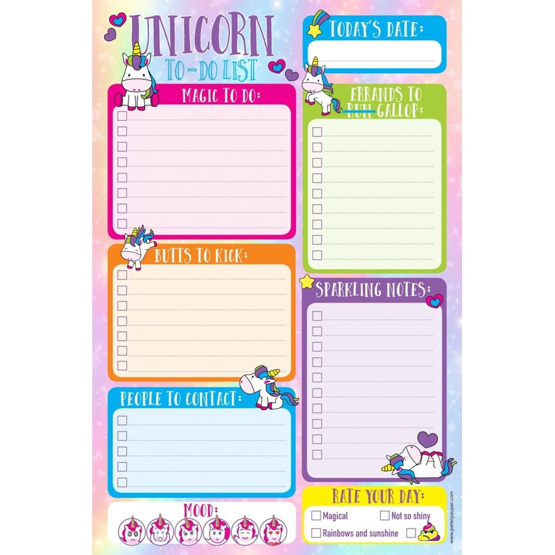 Peter Pauper Unicorn Note Pad