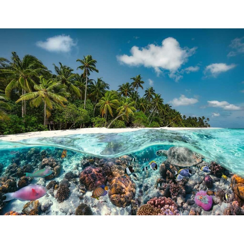 Ravensburger A Dive In The Maldives 2000pc Puzzle