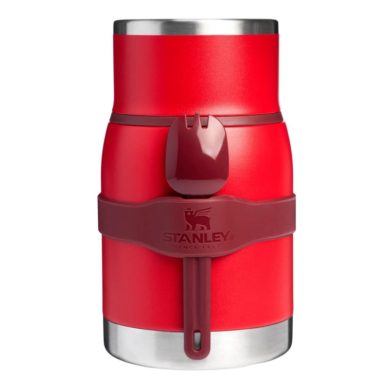 Stanley Adventure To-Go Food Jar + Spork | 24 OZ – Chili Red
