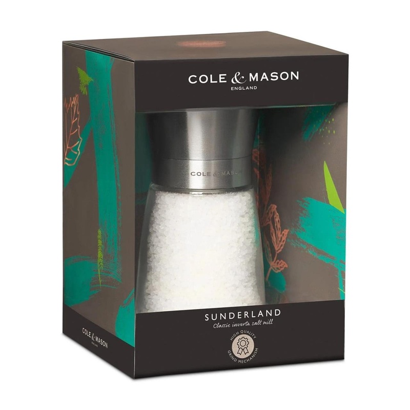 Zyliss Cole & Mason Sunderland 5.5″ Inverta Salt Mill