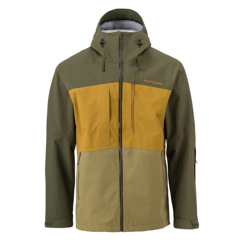 Flylow Quantum Pro Jacket – Evergreen/Rye/Capers