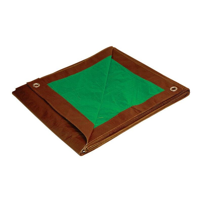 Foremost Tarp Comp Brown & Green Tarp 10×12
