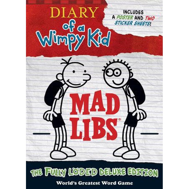 Penguin Diary of a Wimpy Kid Mad Libs