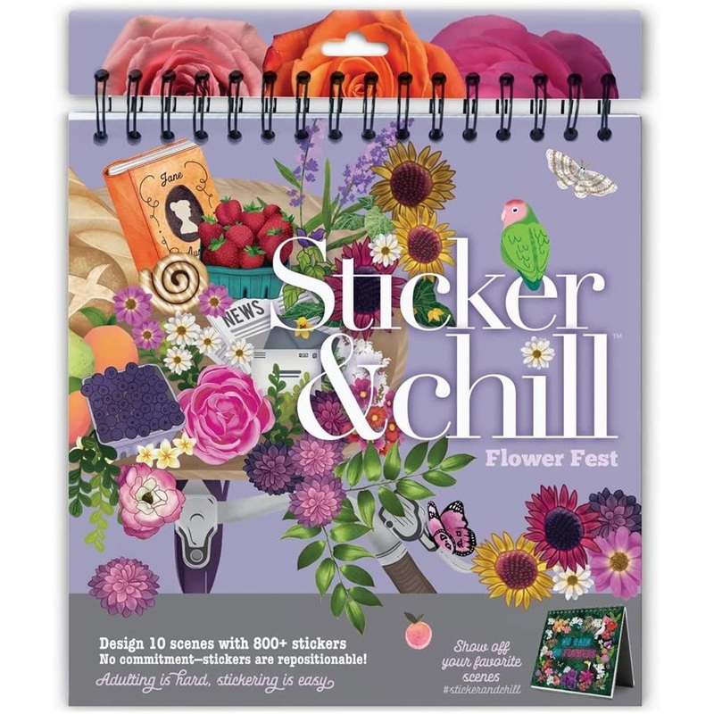 Play Monster STICKER & CHILL Flower Fest