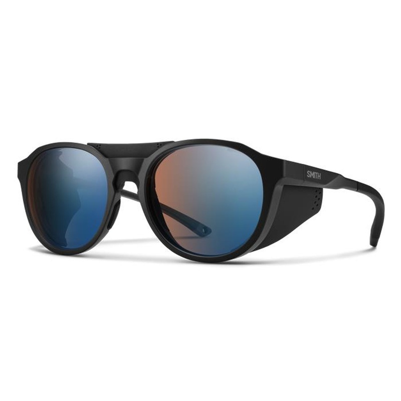 Smith Optics Venture – Matte Black + ChromaPop Glacier Photochromic Copper Mirror Lens