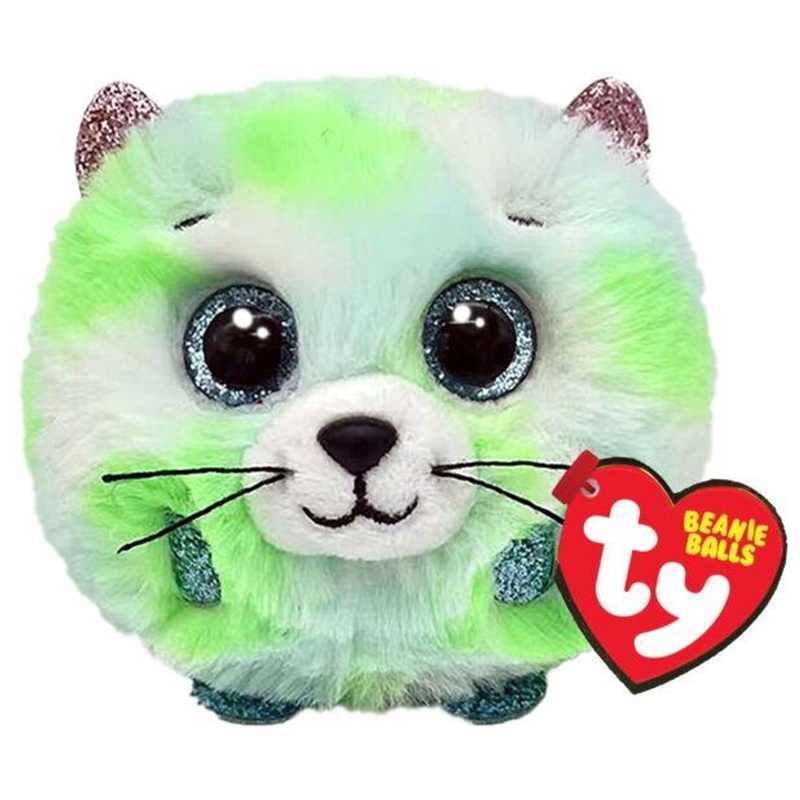 Ty Inc Evie the Green Cat