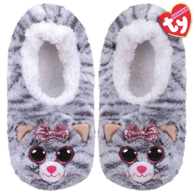 Ty Inc Kiki Cat Slippers