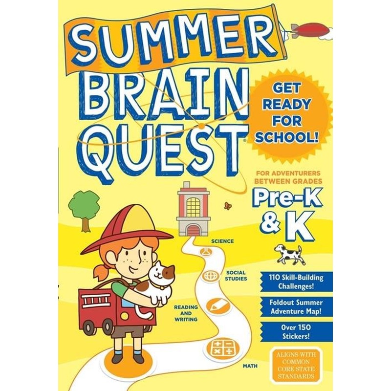 Workman Publishing Summer Brain Quest: Between Grades Pre-K & K