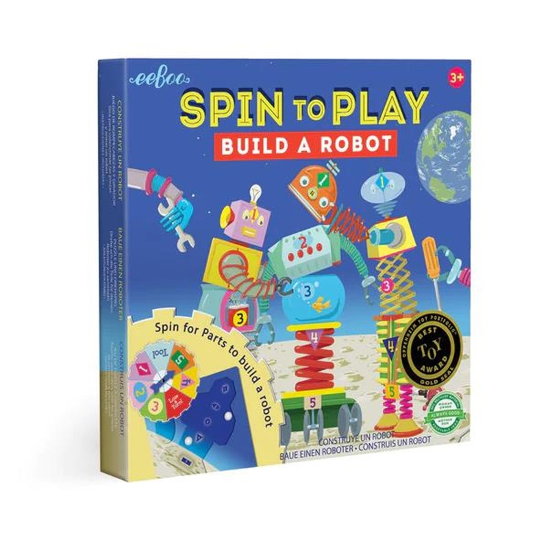 Eeboo Build A Robot Game