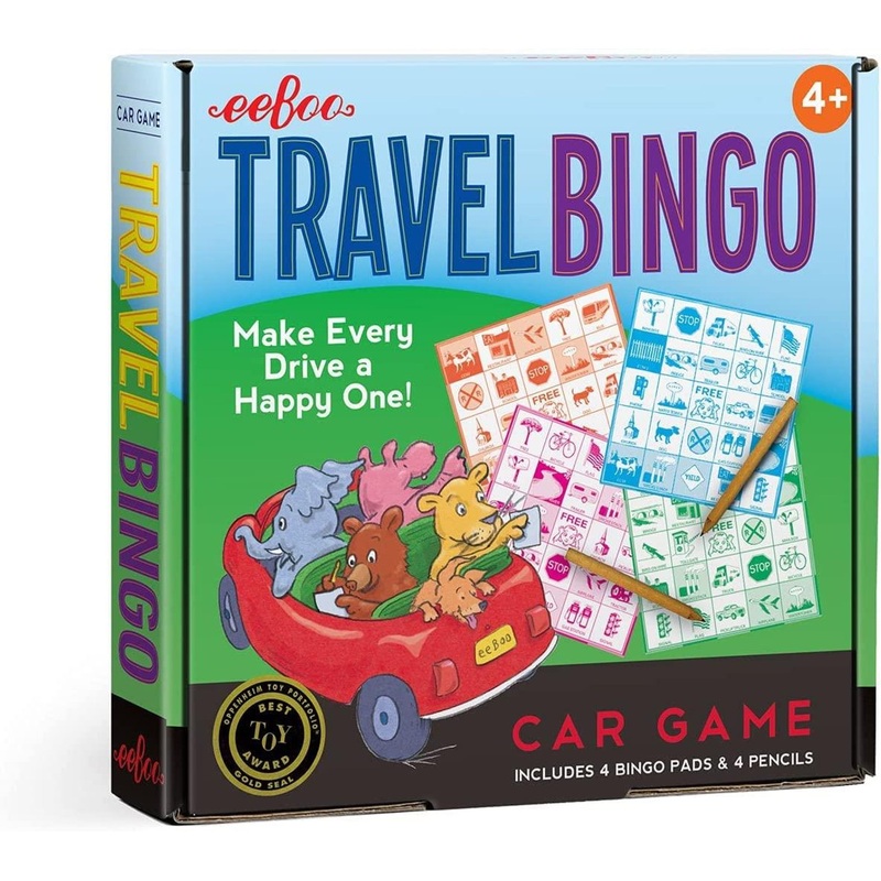 Eeboo Travel Bingo