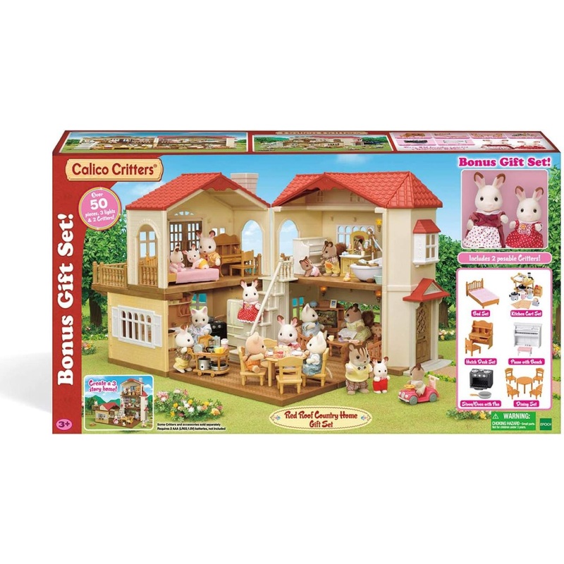 Epoch Everlasting Red Roof Country Home Gift Set