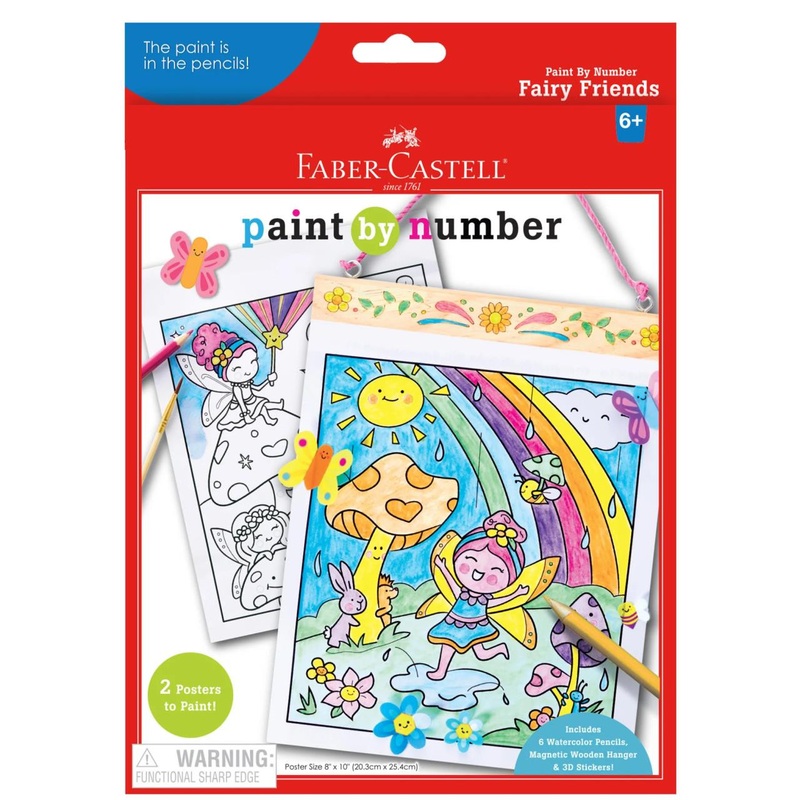 Faber Castell Paint By Number Fairy Friends