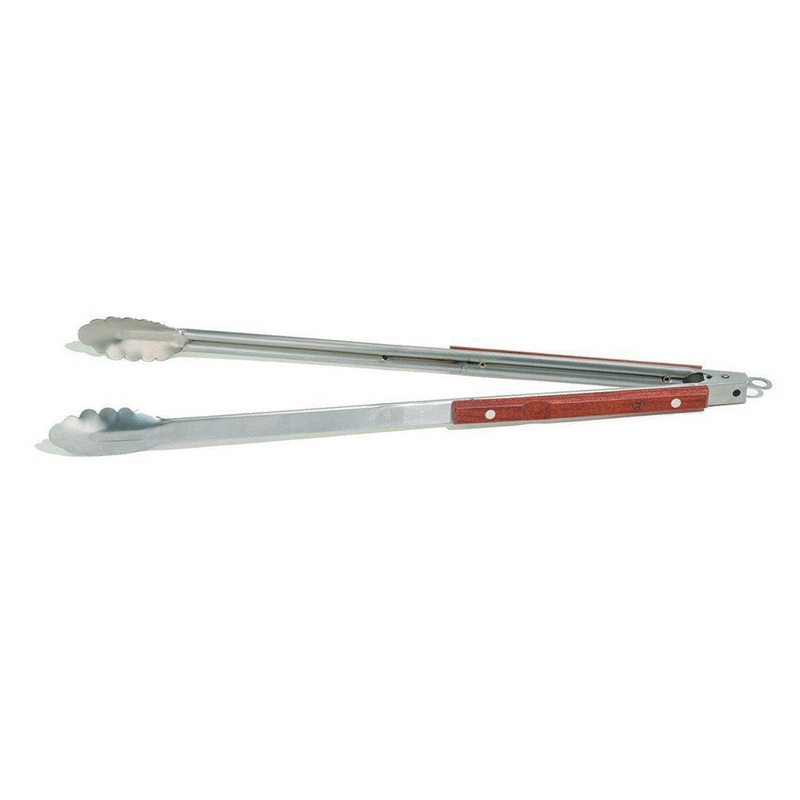 Fox Run Brands Outset – Rosewood Extra Long Locking Tongs