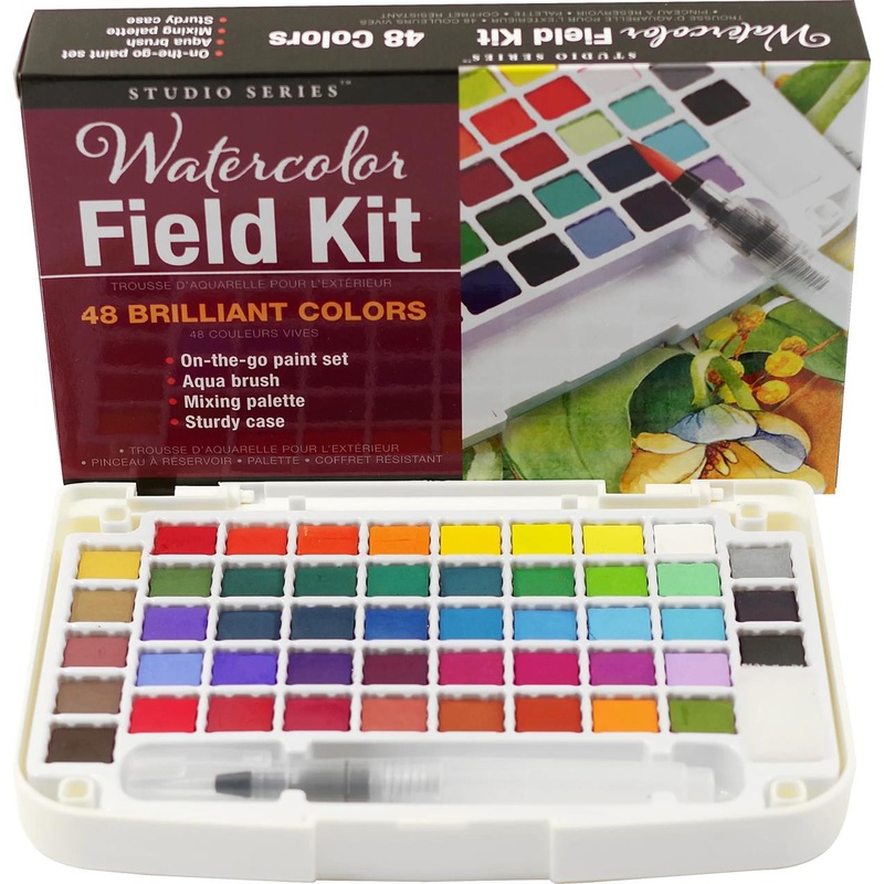 Peter Pauper Watercolor Field Kit