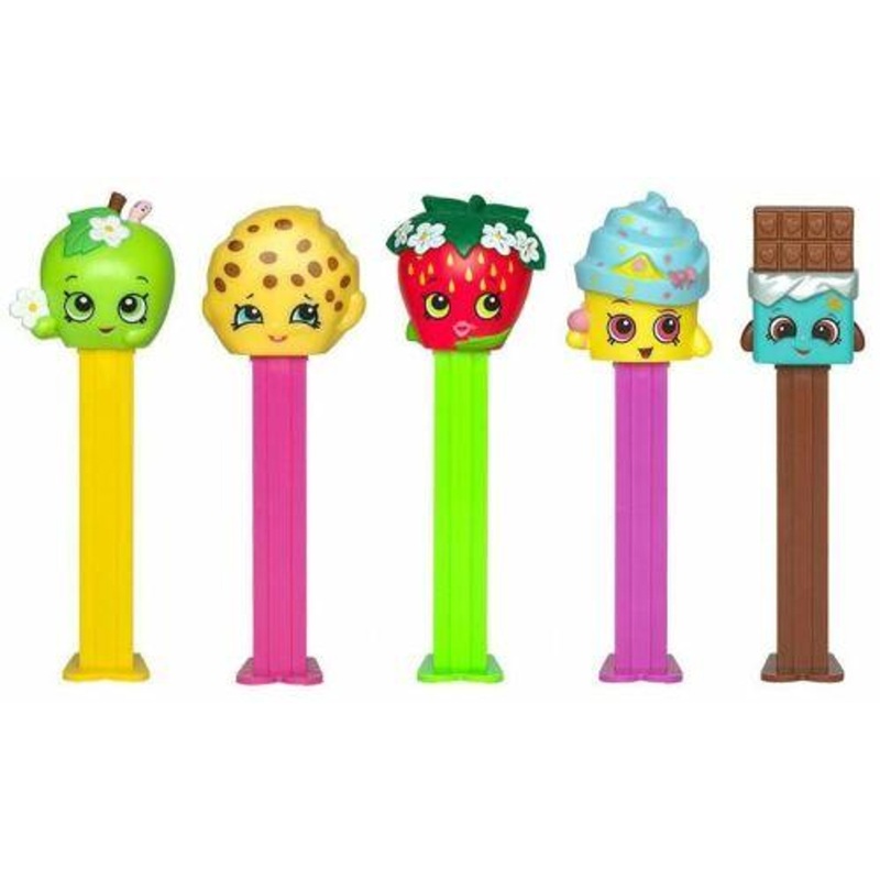 Pez Candy Assorted Shopkins Characters
