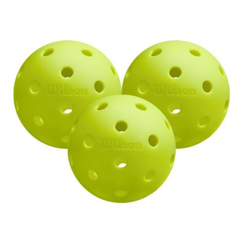 Pickleball Inc Wholesale Wilson TRU 32 Outdoor Pickleballs 3pk