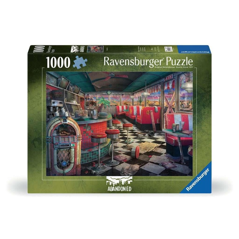 Ravensburger Abandoned: Decaying Diner – 1000 pc. Puzzle