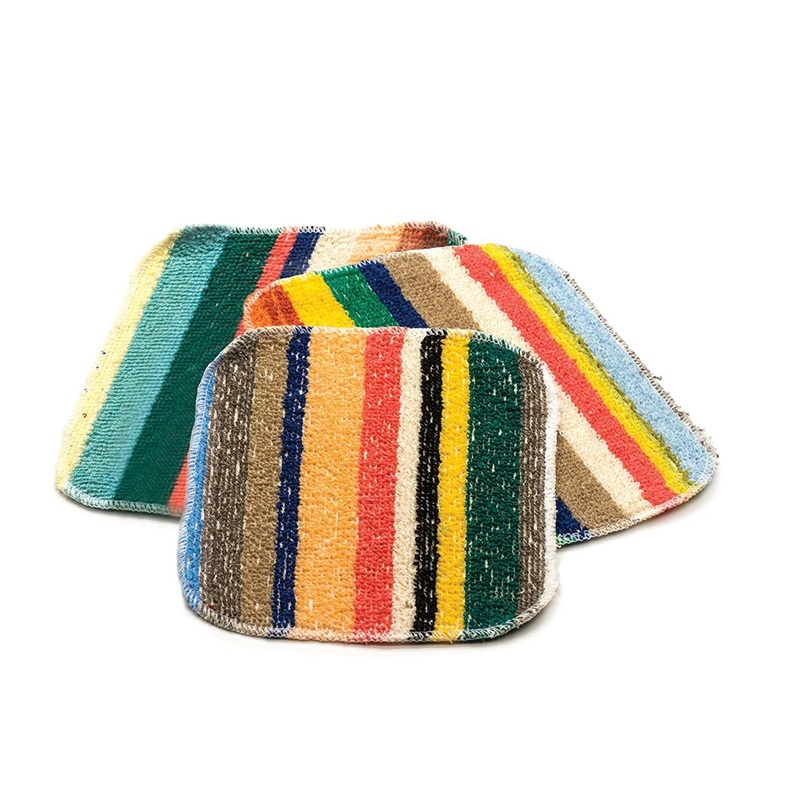 Rsvp Multi-Colored Striped Cleaning Cloth, 3-Pack