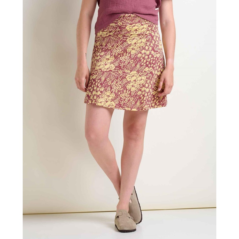 Toad & Co. Chaka Skirt – Purple Agate Garden